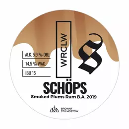 Schöps Smoked Plums logo