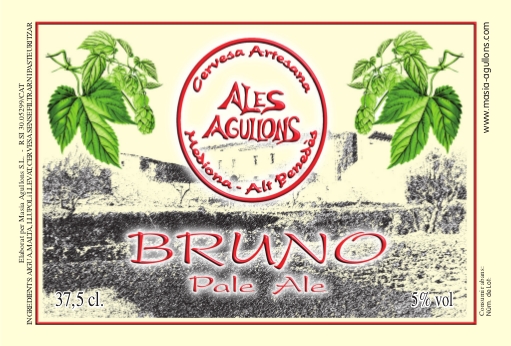 La Bruno, primera cerveza de Ales Agullóns.