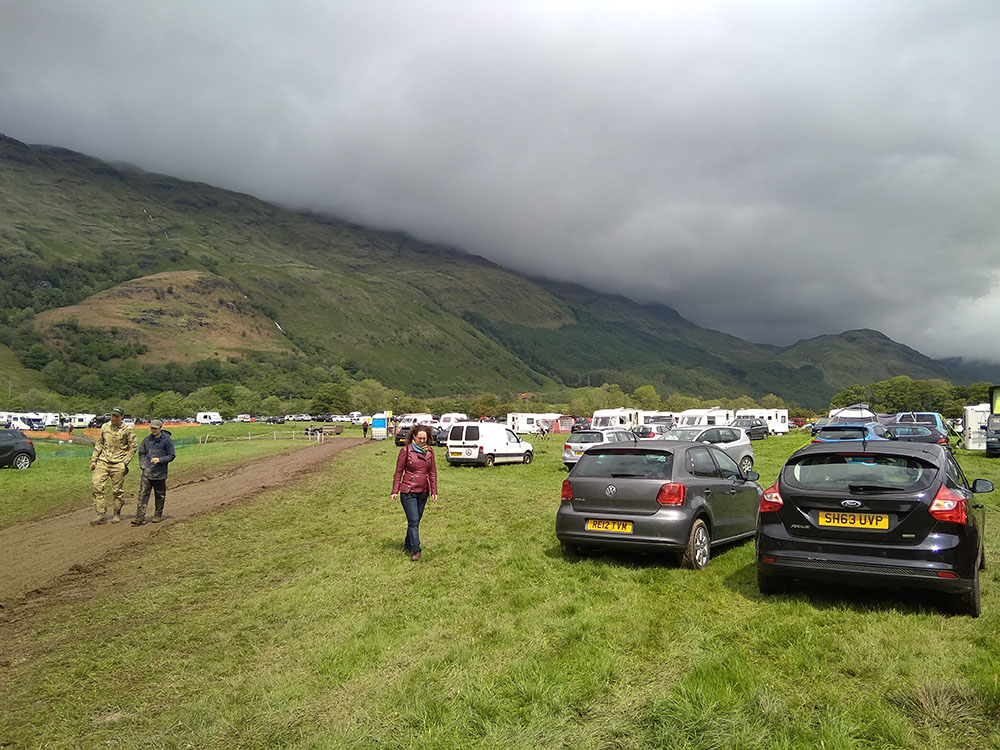 A view of the Fynefest area.