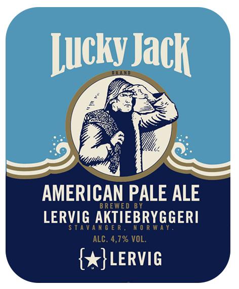 Label for Lucky Jack.