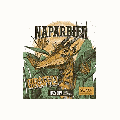 Giraffe NEIPA, colaboración de Soma con Naparbier