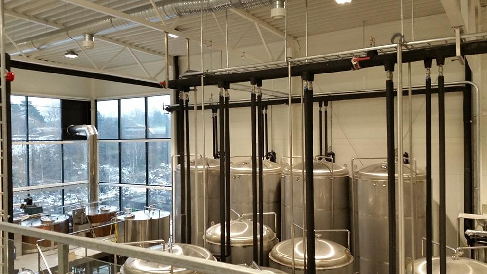 Views inside Nøgne Ø